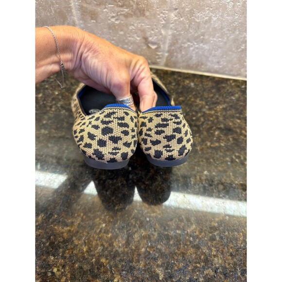 Rothy’s the Point Flats Retired Leopard Print Size 6 EUC - Picture 4 of 7